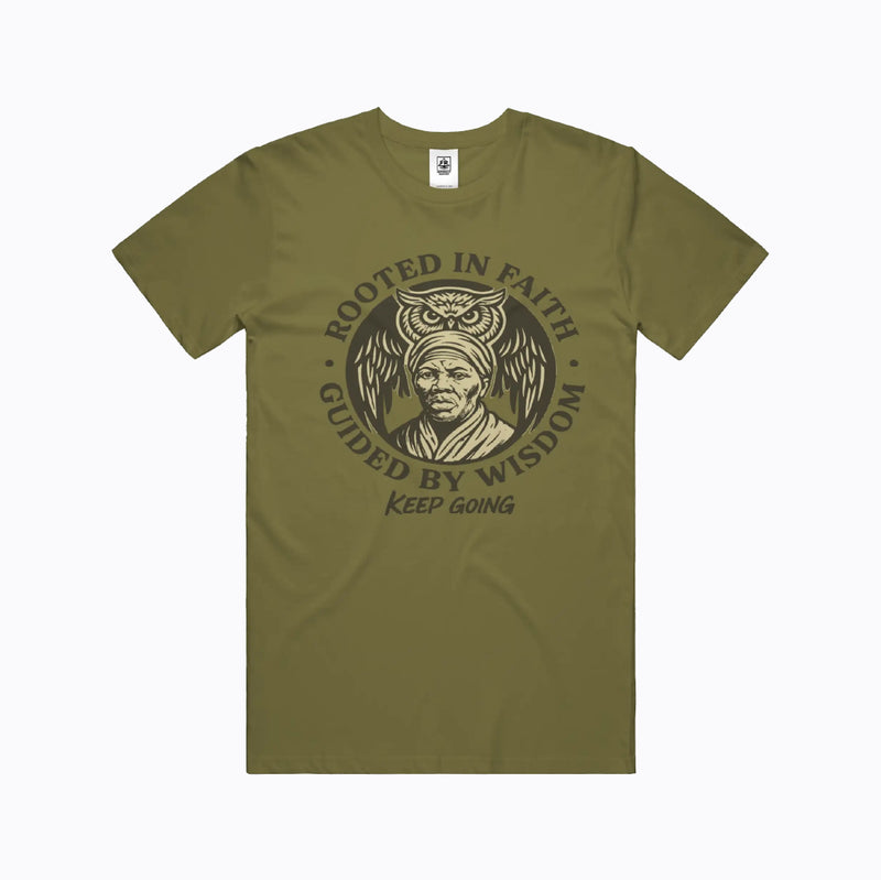 Rooted in Faith — Guided by Wisdom Tee